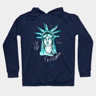 New York liberty statue Hoodie